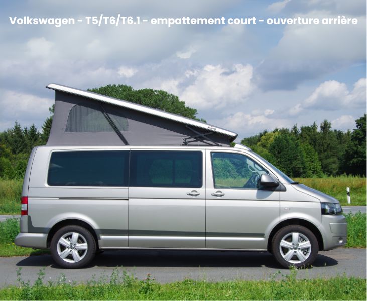 Toit relevable Volkswagen T5/T6/T6.1 empattement long