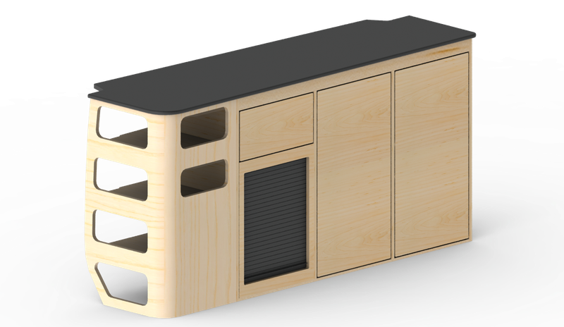 Meuble latéral droite