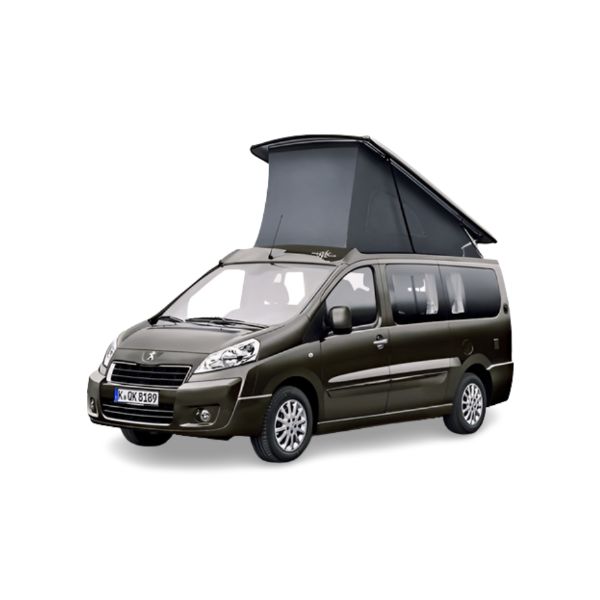 Toit relevable ouverture avant empattement long fermeture à sangles pour Fiat Scudo