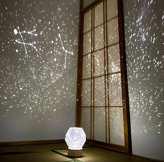 Galaxy Starry Night Light Projection Lamp