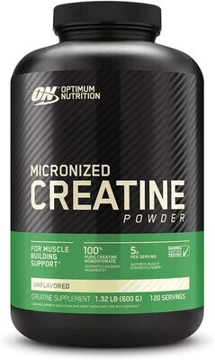 Creatina Optimum Nutrition Monohydratada 120 Servicios