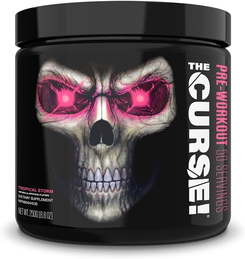 Pre entreno JNX SPORTS The Curse! Energía y enfoque, flujo sanguíneo mejorado 30 servi