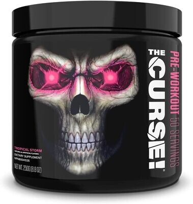 Pre entreno JNX SPORTS The Curse! Energía y enfoque, flujo sanguíneo mejorado 30 servi