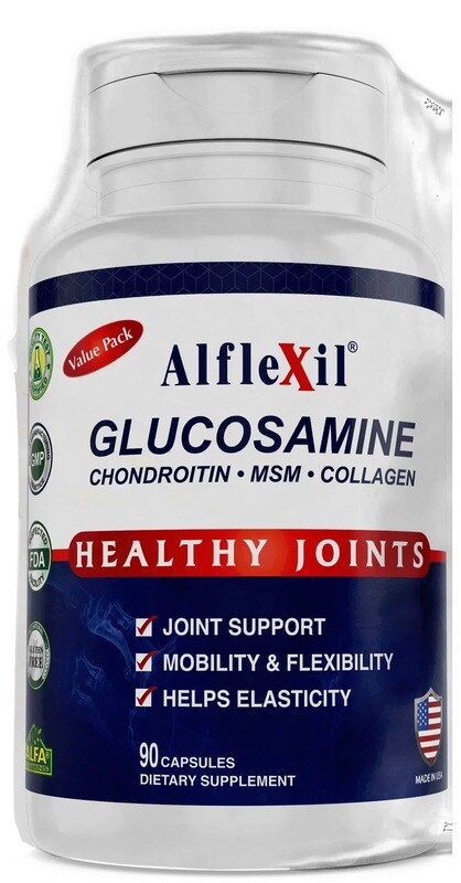 Triple Glucosamina+Condritin+Colageno de 1500mg 90 tabletas