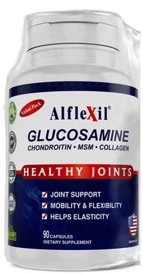 Triple Glucosamina+Condritin+Colageno de 1500mg 90 tabletas