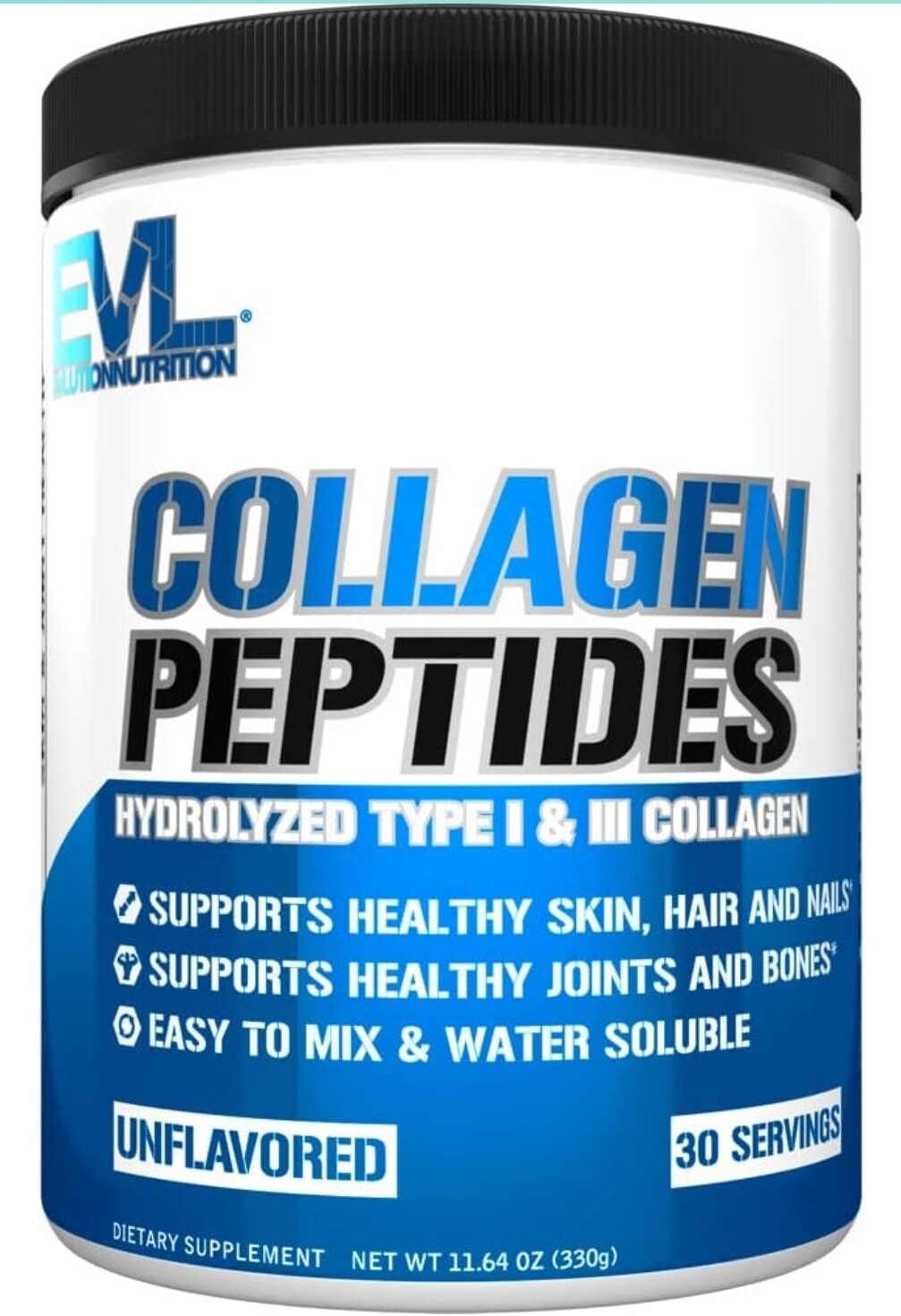 Colageno Hydrolizado 30 Servicios Marca EVL