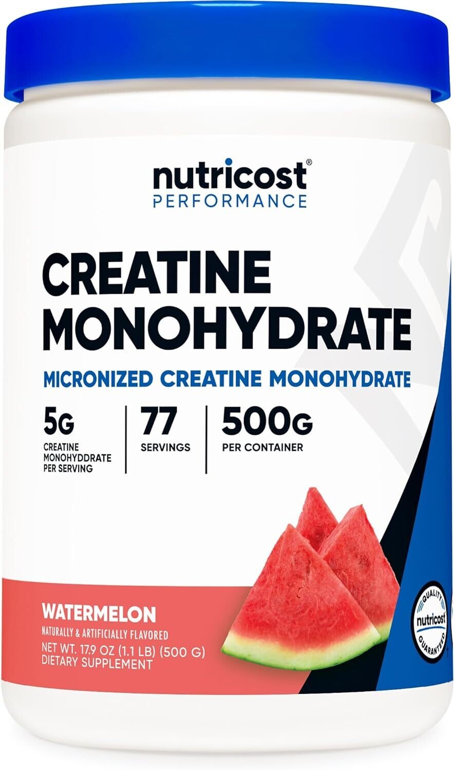 Creatina Nutricost 77 servicios de Sabor Melon