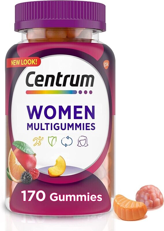 Multivitaminas Centrum de Mujer 170 gomitas
