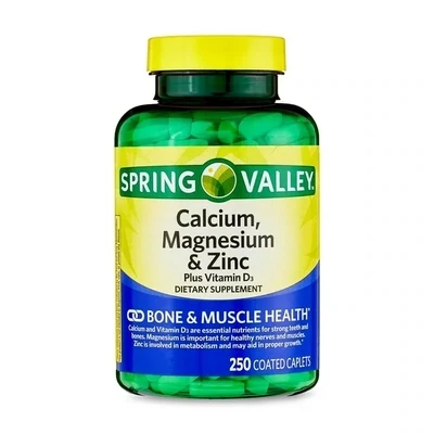 Calcio +Magnesio +Zing 250 tabletas 1000mg