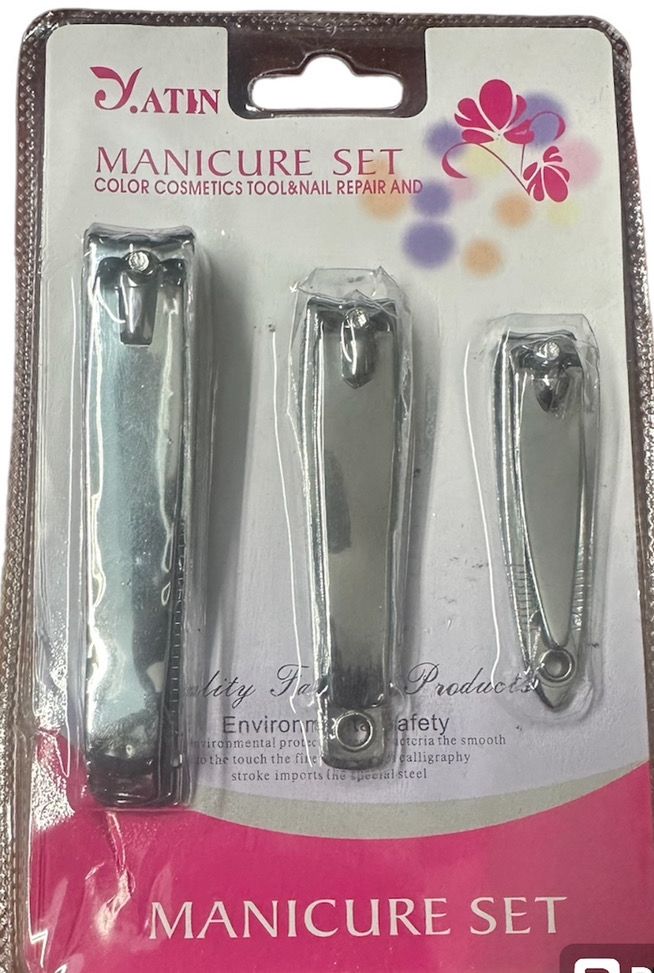 Set De 3 Corta Uñas Regalo