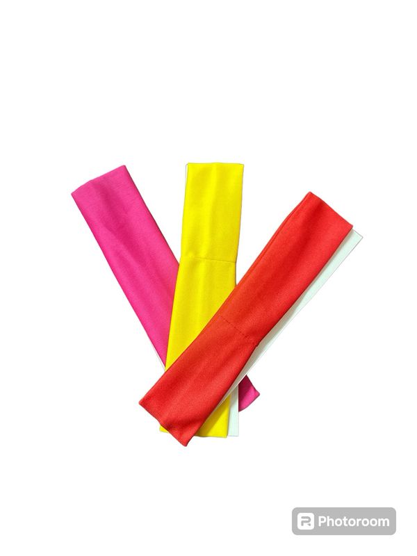 3 Bandas Para La Cabeza Colores Puede Variar