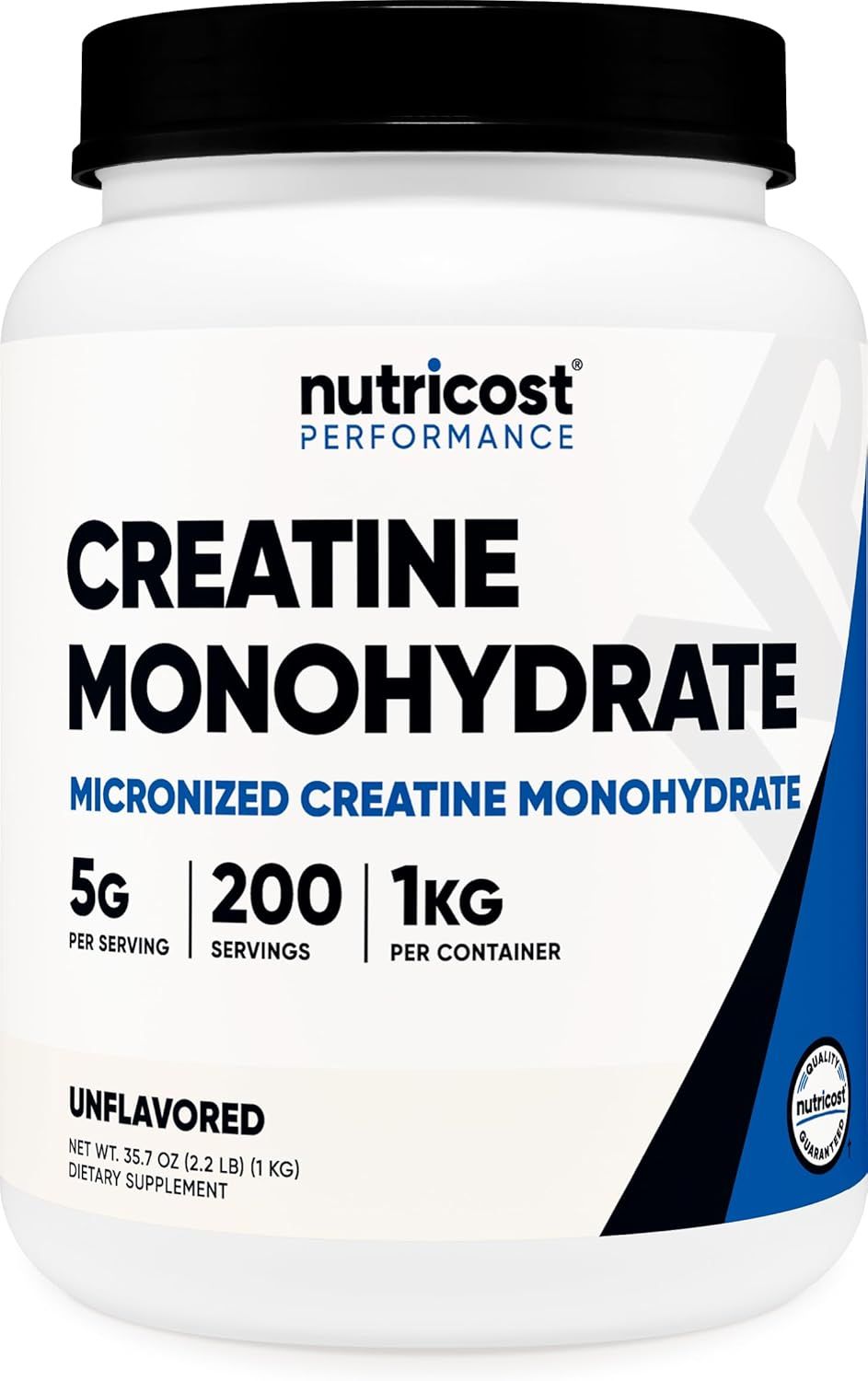 Creatina Nutricost Monohidratada de 200 Servicios 2.2lb