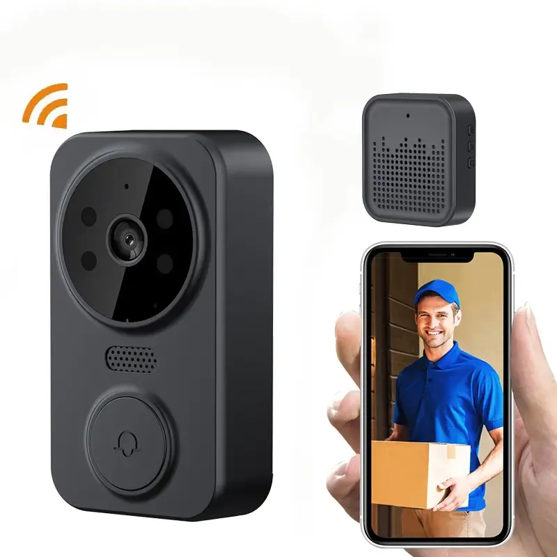 Timbre Inalambrico mas Camara de una Base