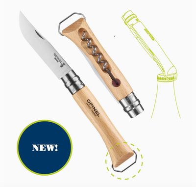 Opinel N°10 Corkscrew/bottle opener Knife