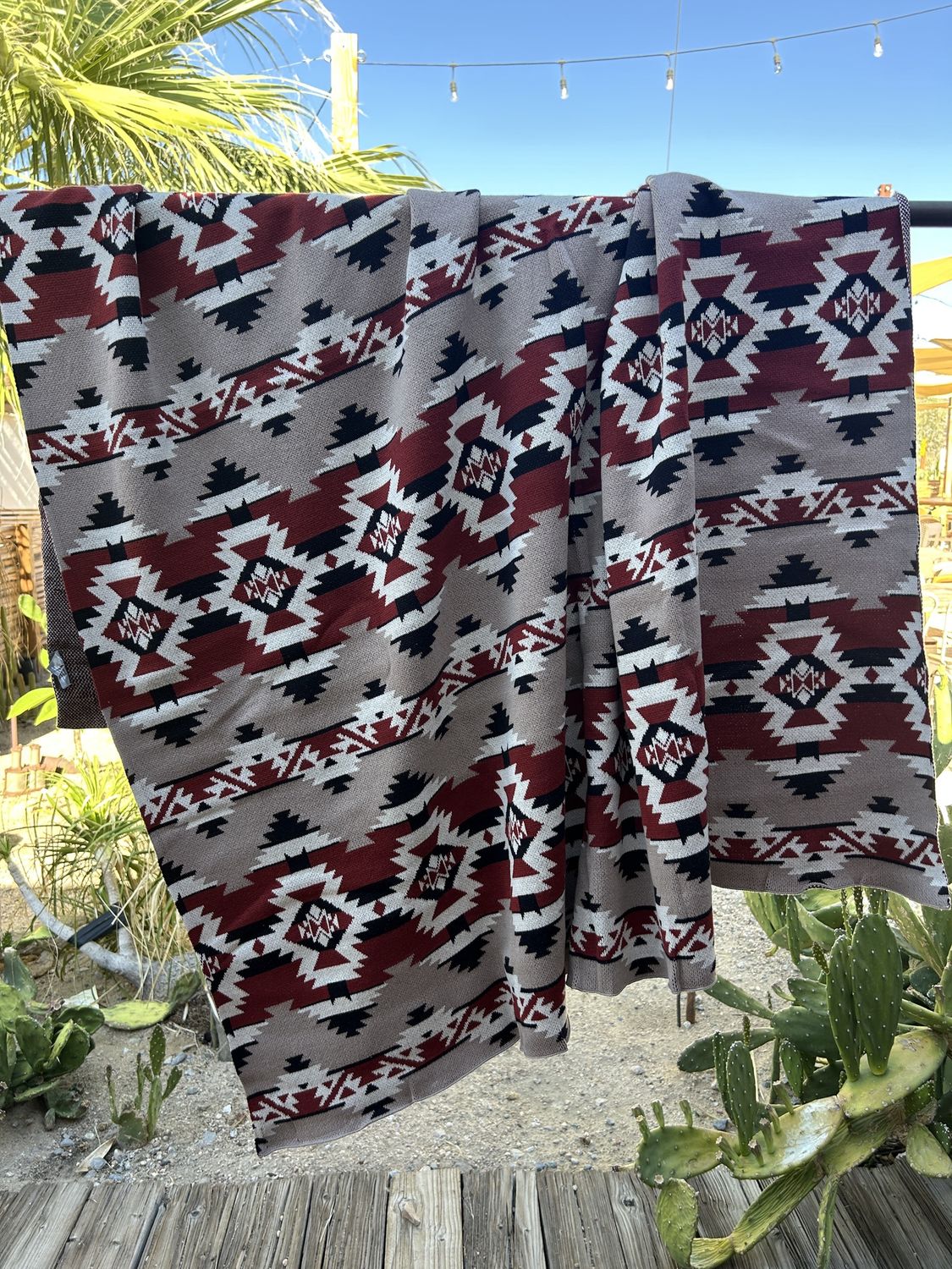 Cotton Throw, Design: Mesa Land