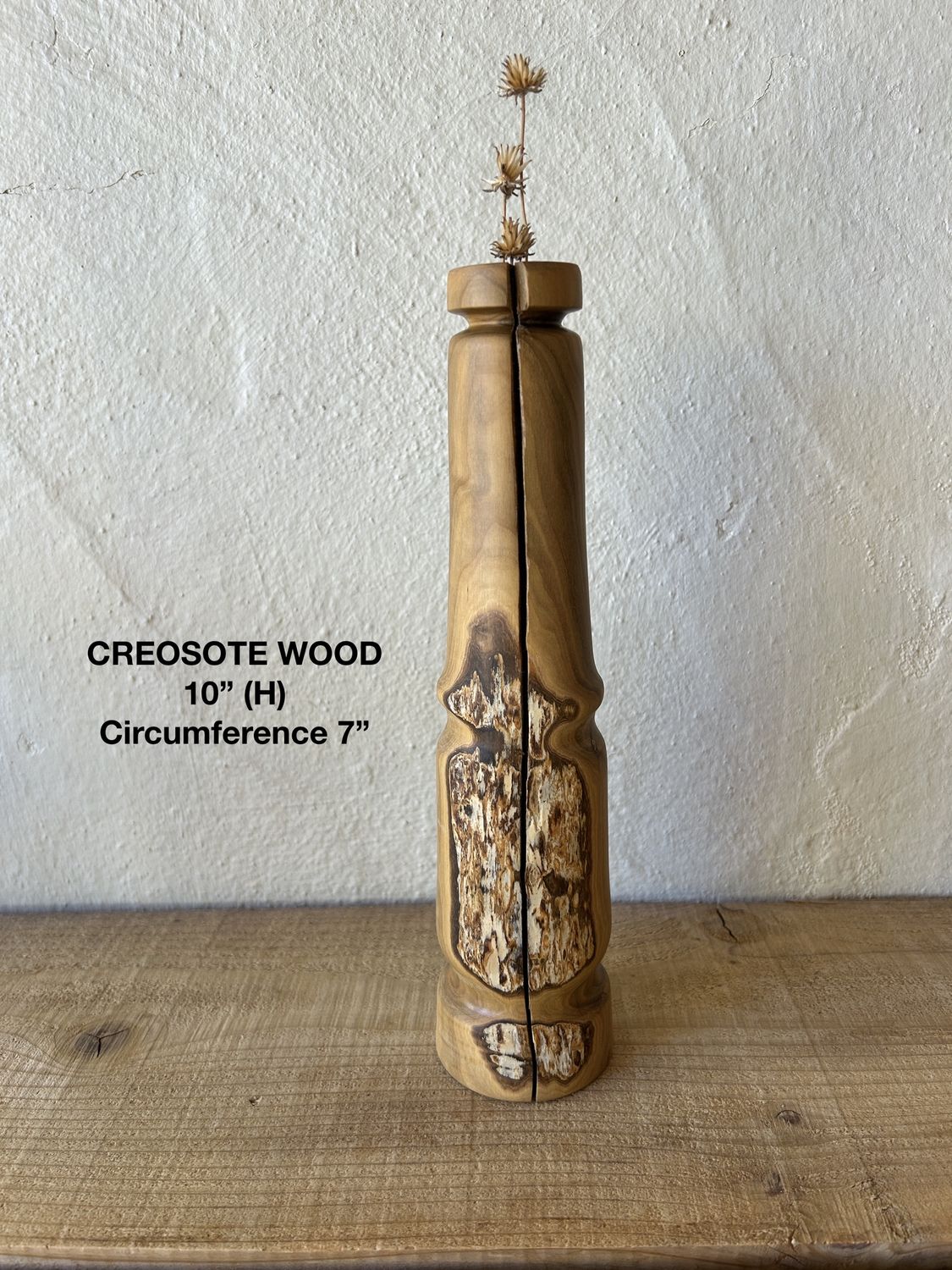 Weed Pod Large, Variant: Creosote wood/10&quot; (H)
