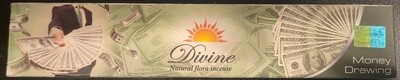 Divine Natural Flora Incense Sticks, Scent: Money Drawing