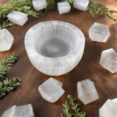 Selenite Bowl