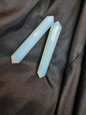 Opalite Double Pointed Wand / 3-5&quot; Avg / 1 Piece
