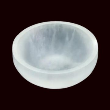 Selenite Round Bowl / 1 PC