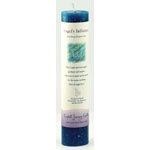 Angel&#39;s Influence Reiki Charged Pillar candle