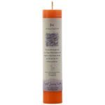 Joy Reiki Charged pillar candle