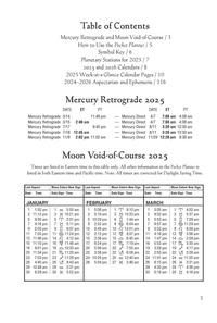 Llewellyn&#39;s 2025 Astrological Pocket Planner