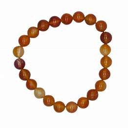 8mm Carnelian bracelet