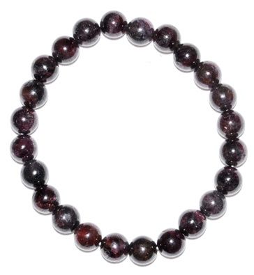 6-8mm Garnet bracelet