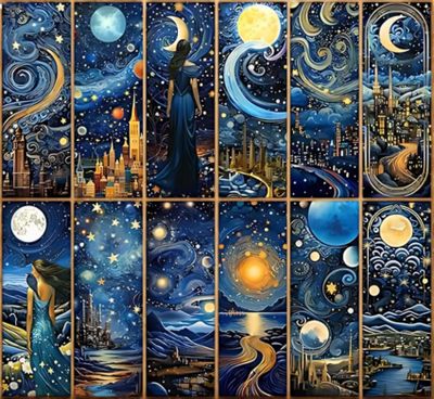 Celestial Bookmark Assorted 2PK