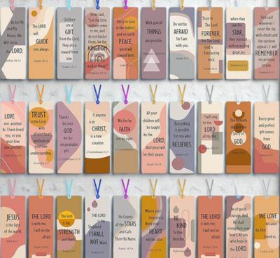 Bible Verse Bookmarks Assorted 2PK