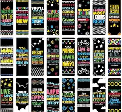 Motivational Bookmark Assorted 2PK