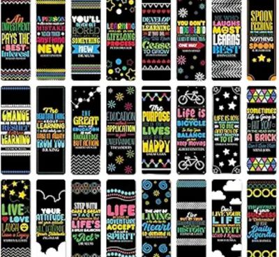 Motivational Bookmark Assorted 2PK