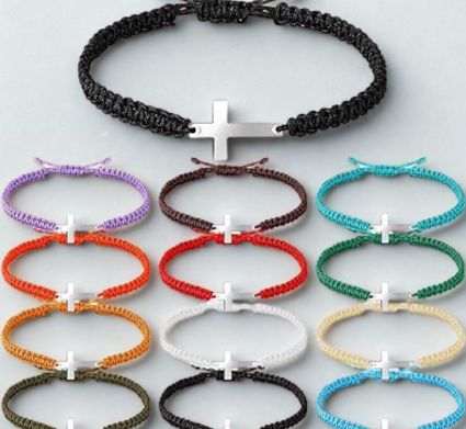 Friendship Cross Bracelet