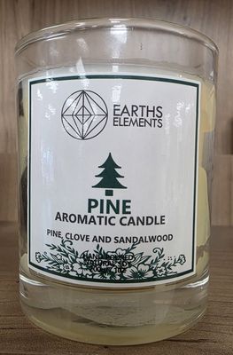 Crystal Candle - Pine Aromatic