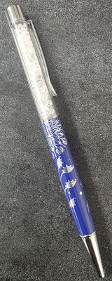 Lotus Flower Pen - Silver