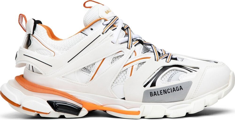 Bavenciaga Track White/Orange