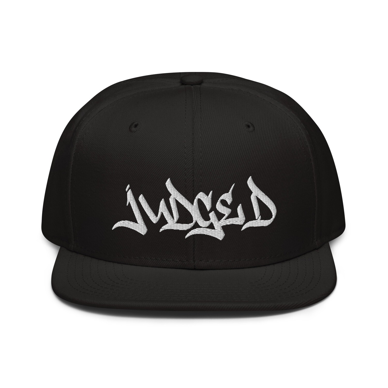 JudgeD embroidered snapback