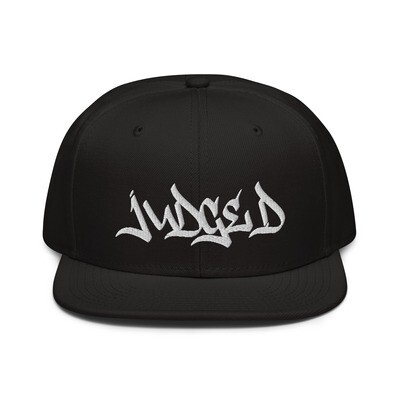 JudgeD embroidered snapback