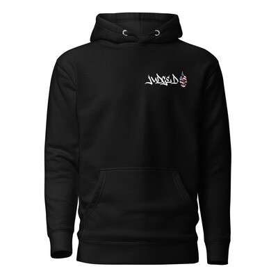 JudgeD American rip hop skull hoodie 