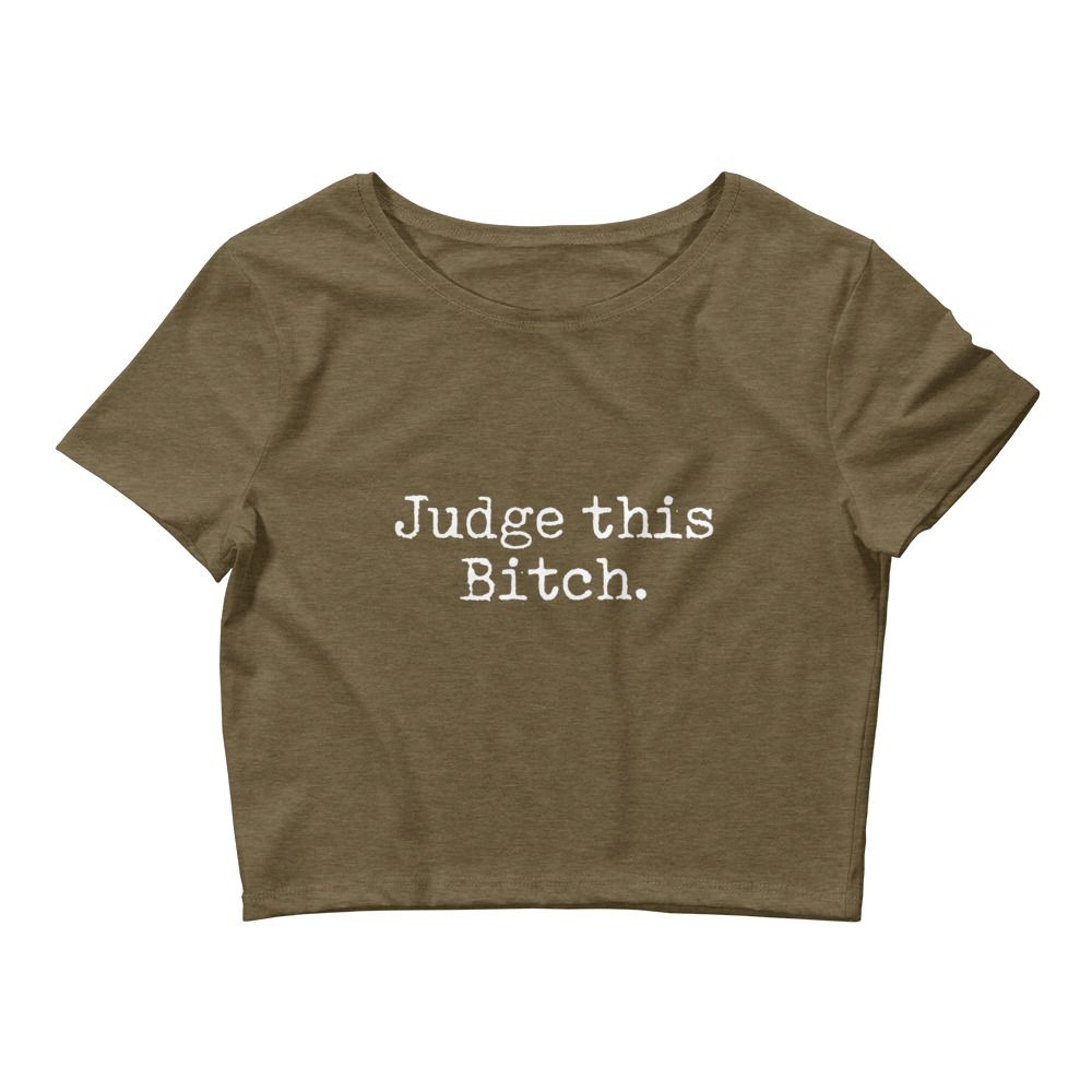 Judge this B* crop top