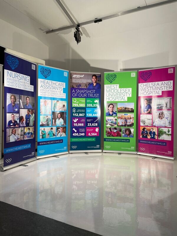 Next Day Roller Banner 800mm Wide  PREMIUM