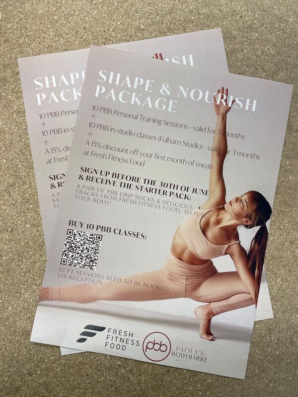 A5 Single Sided Leaflets