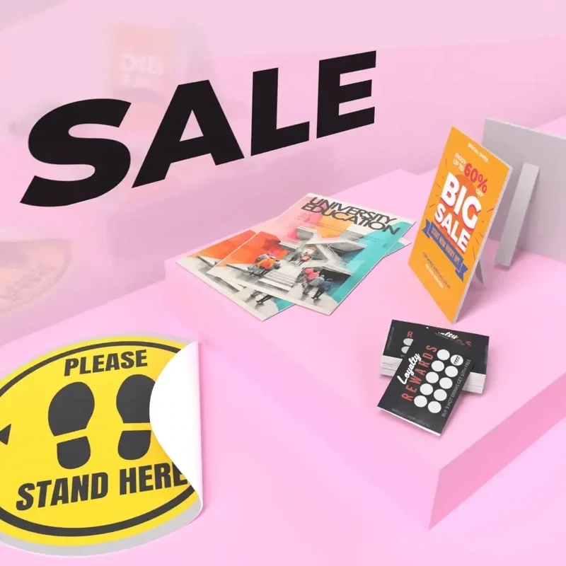 Retail Store Print and Signs