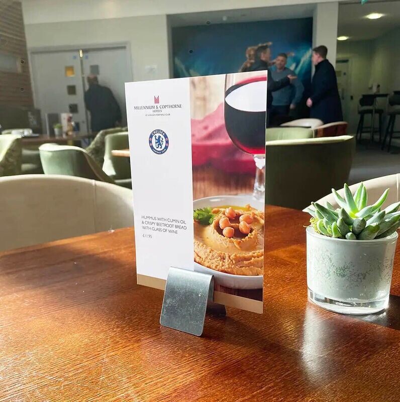 Durable A5 printed Wipeable / Waterproof Menu