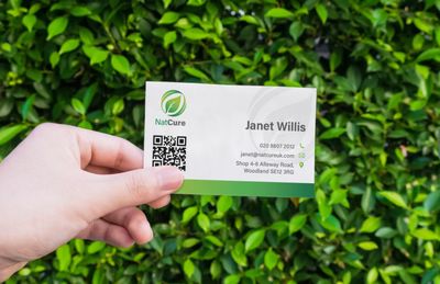 Eco Business Cards Double Sided Eco Business Cards Double Sided