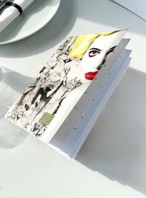 Custom Premium Menus Custom with Speciality Inks Foiling Custom Premium Menus Custom with Speciality Inks Foiling