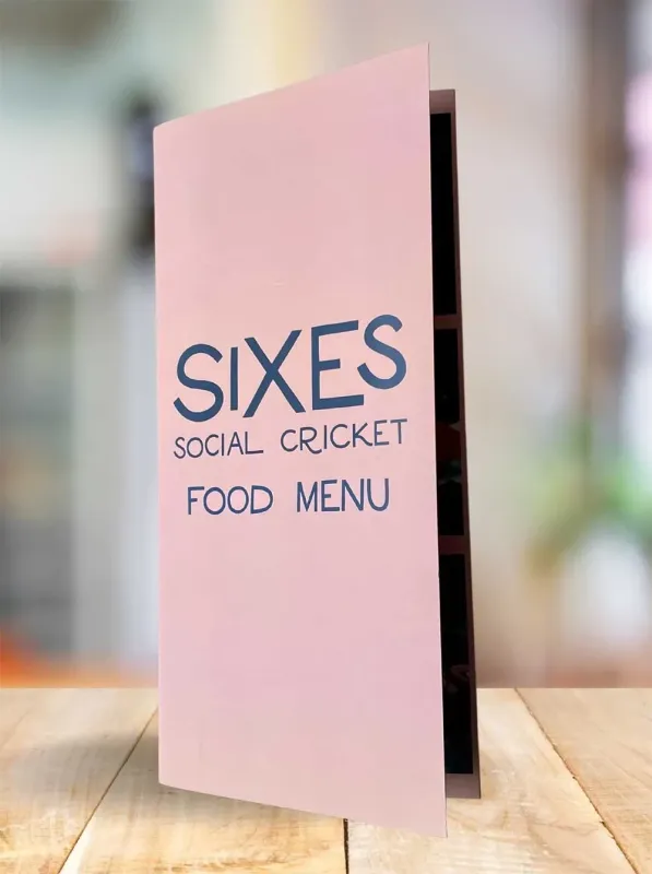 A3 Folded Menu Print (Trifold)