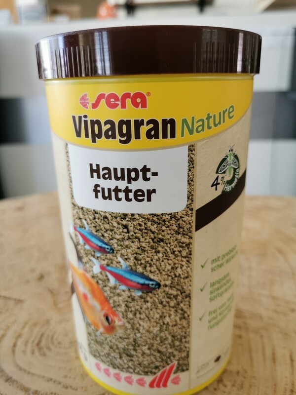 Sera Vipagran Nature Hauptfutter 1000ml