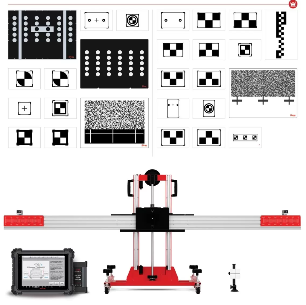 Autel LDW Calibration Pk incl Stand, Frame, MS909, Targets, Patterns and ADAS Software - AULLDW20T